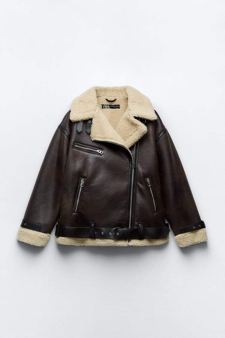 Valenzora | Jacket with faux leather lapels