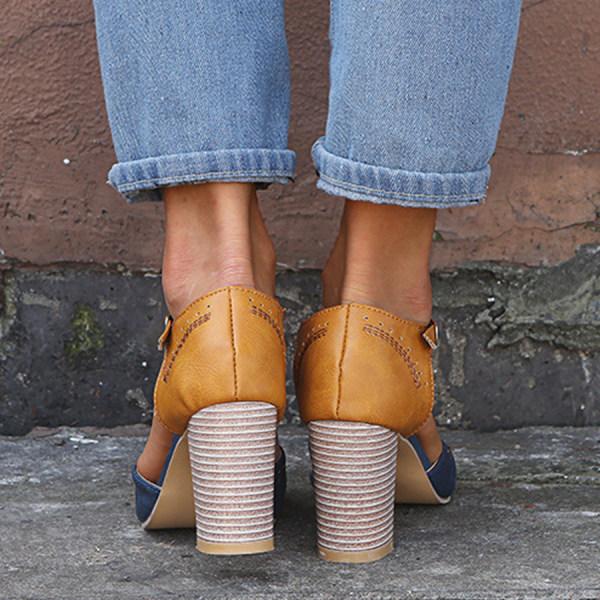 Valenzora | Retro high-heeled sandals