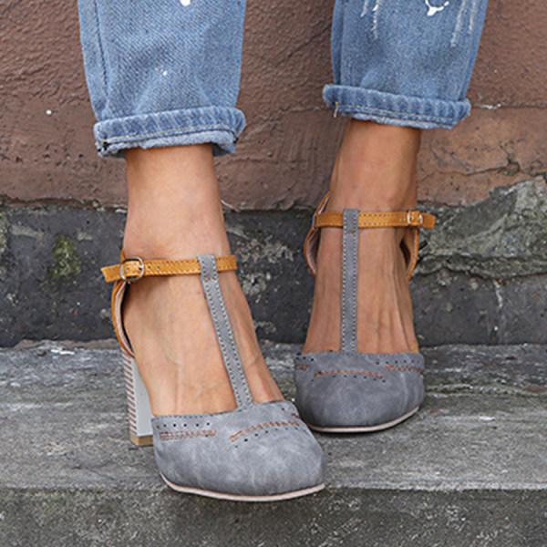 Valenzora | Retro high-heeled sandals