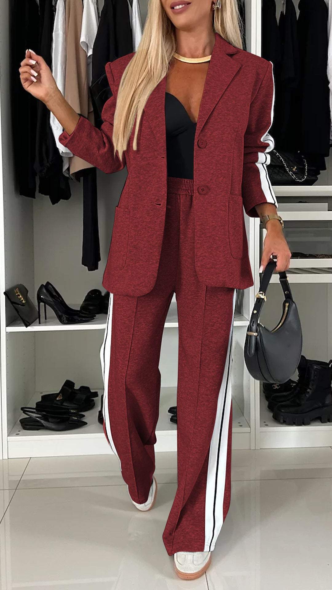 Casual and stylish winter dress