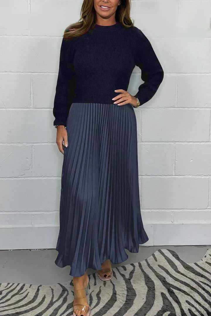 Valenzora | Elegant 2-in-1 dress-sweater