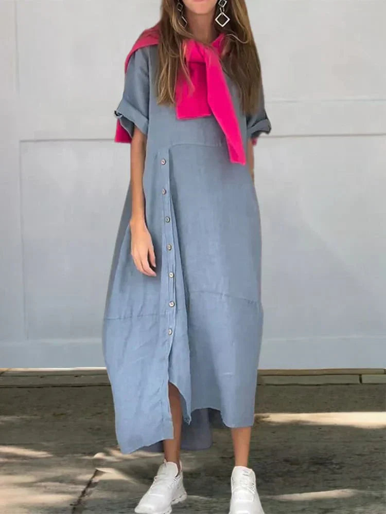 Valenzora | Linen Cotton Dress