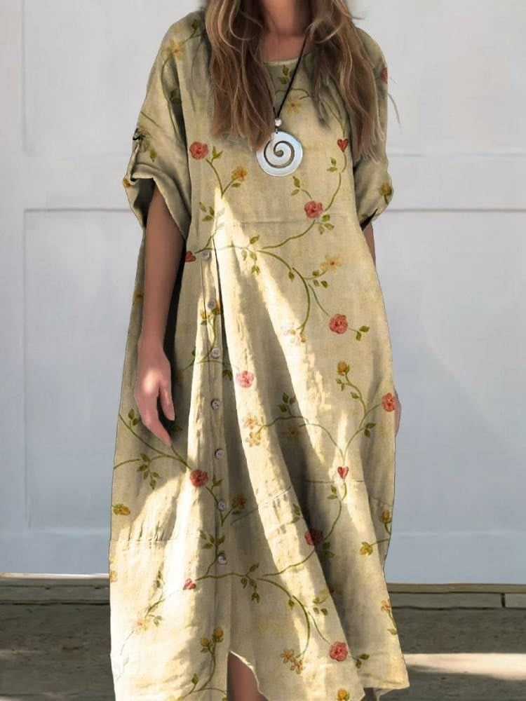 Valenzora | Linen Cotton Dress