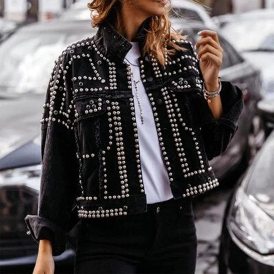 Valenzora | Jacket with studs