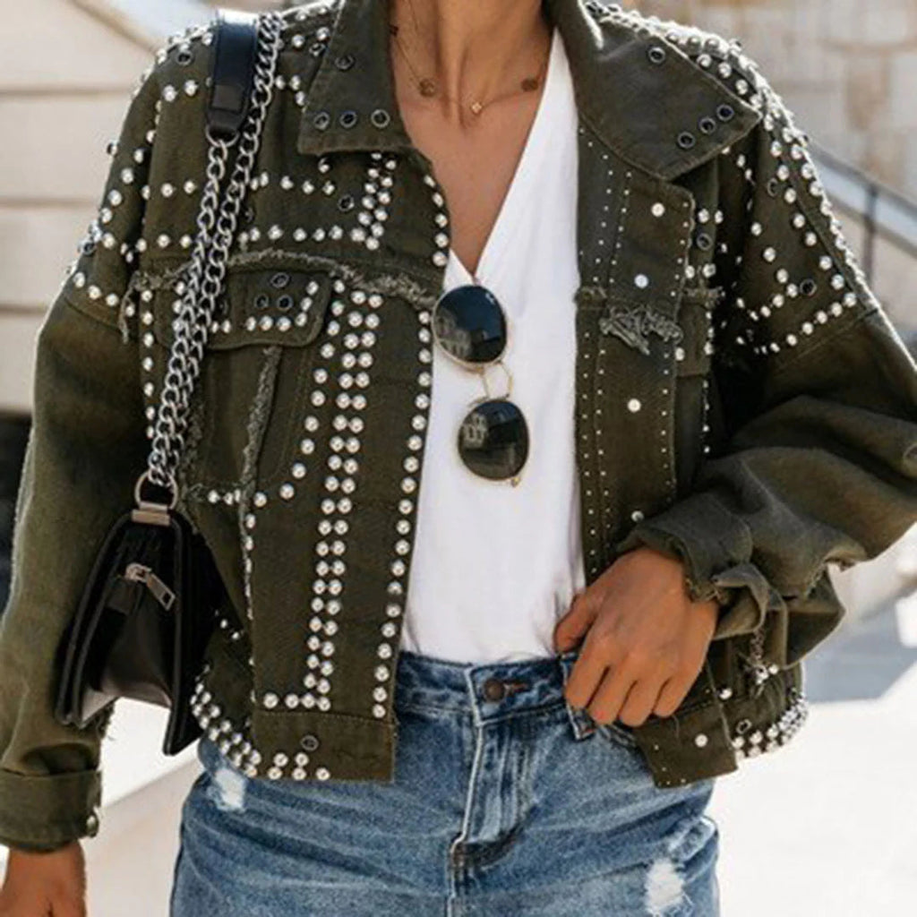 Valenzora | Jacket with studs