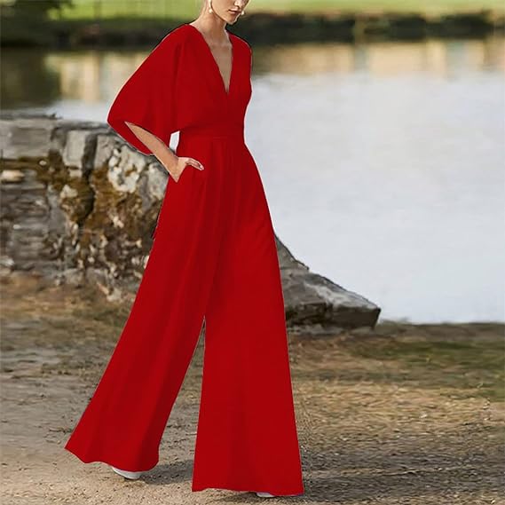 RoyalRipple V-Aura Jumpsuit