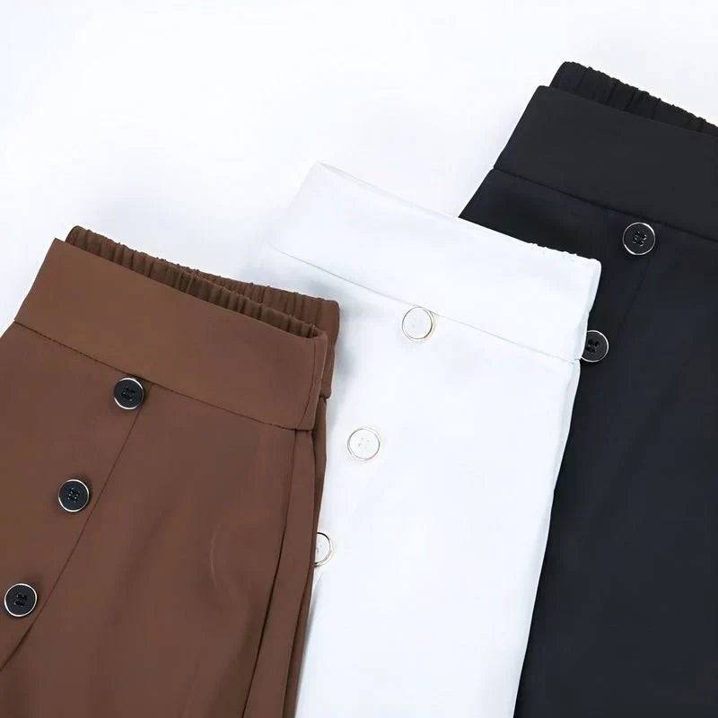 Valenzora | Elegant wide-leg trousers