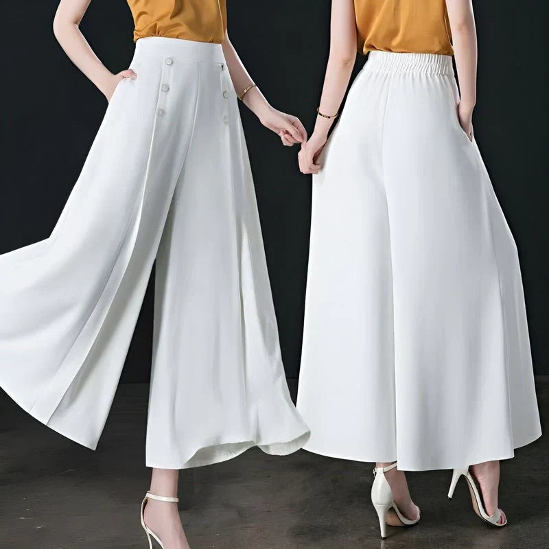 Valenzora | Elegant wide-leg trousers