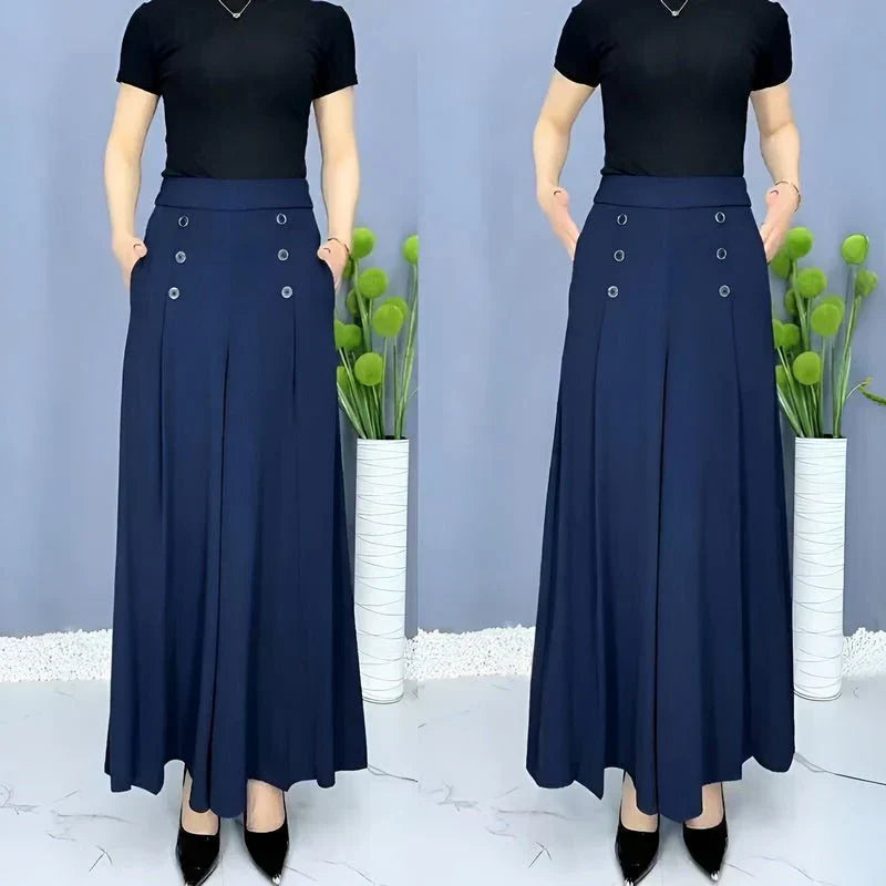 Valenzora | Elegant wide-leg trousers