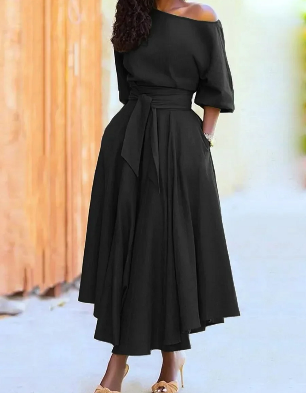 Valenzora | Formal Elegant Midi Dress