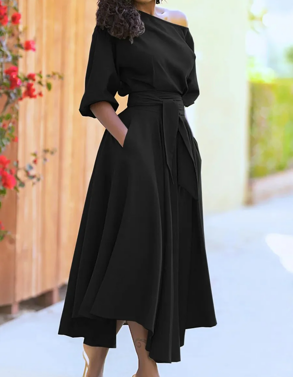 Valenzora | Formal Elegant Midi Dress