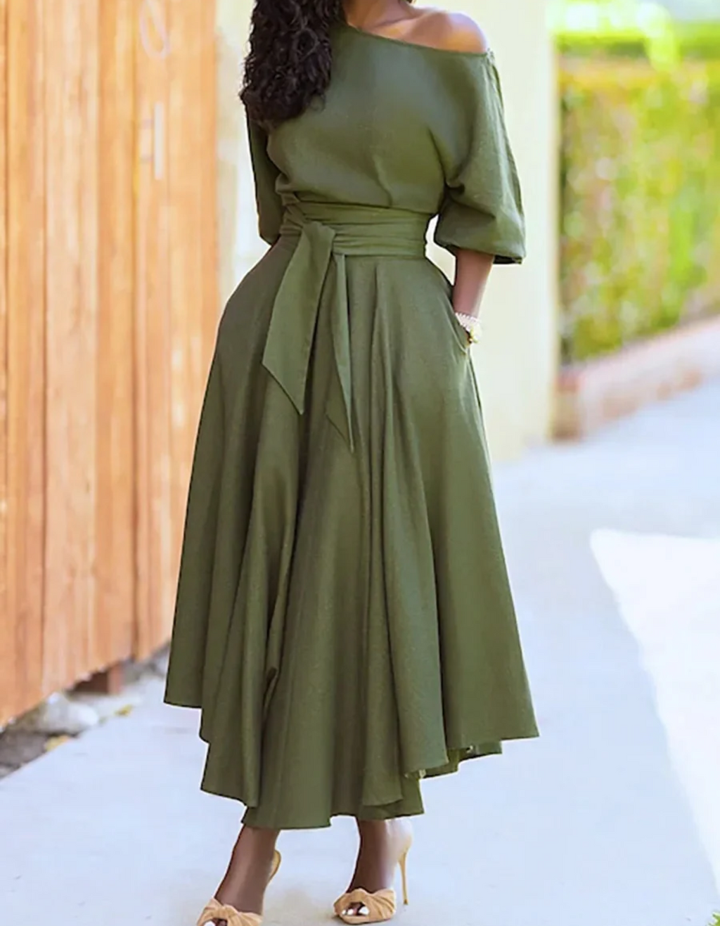 Valenzora | Formal Elegant Midi Dress