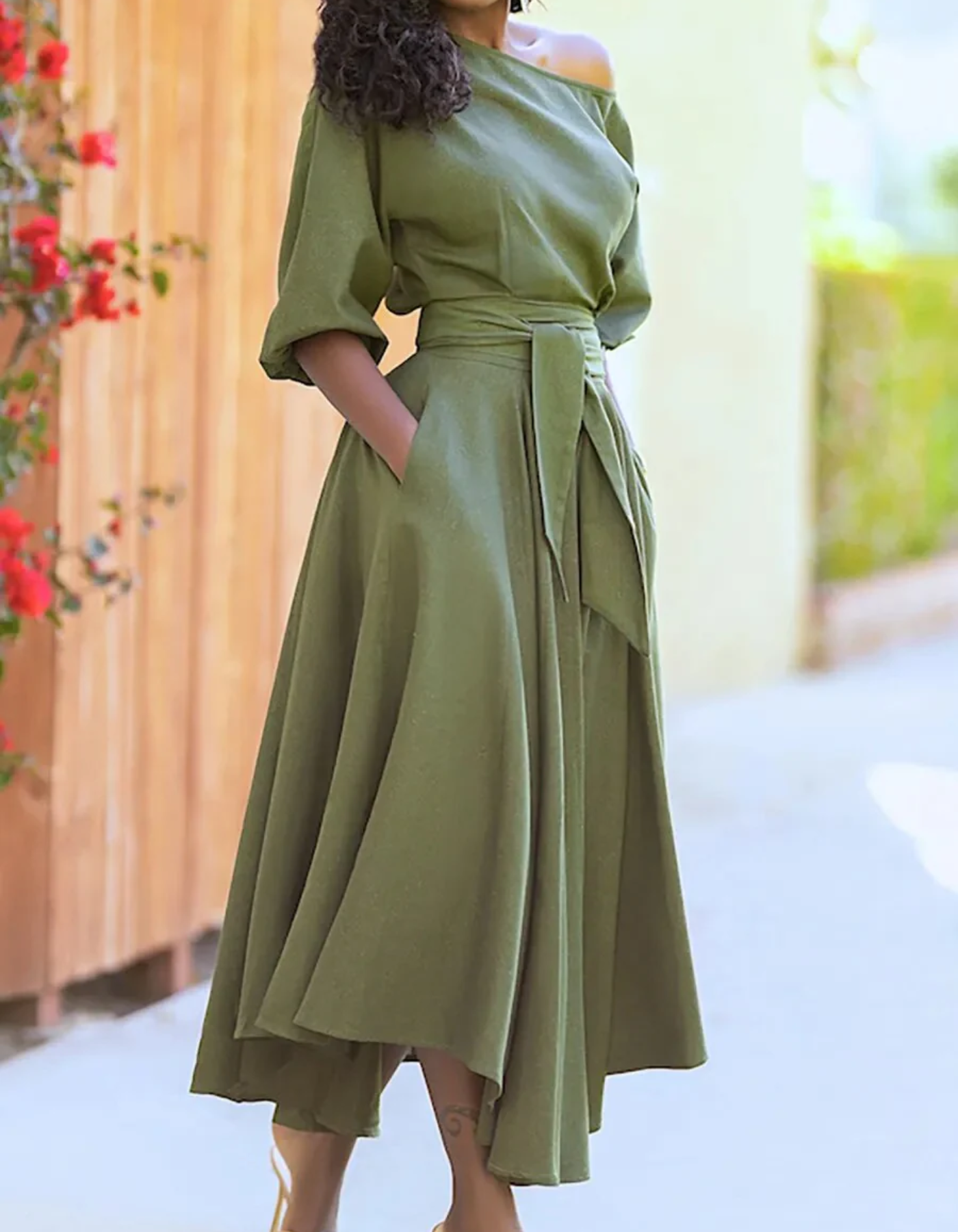 Valenzora | Formal Elegant Midi Dress