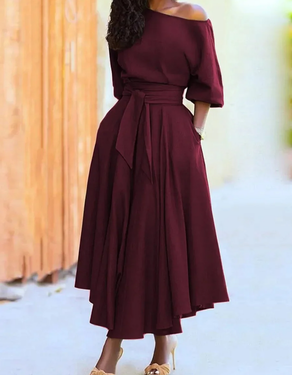 Valenzora | Formal Elegant Midi Dress