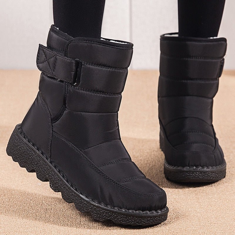 Korbin - Lined winter ankle boots for women