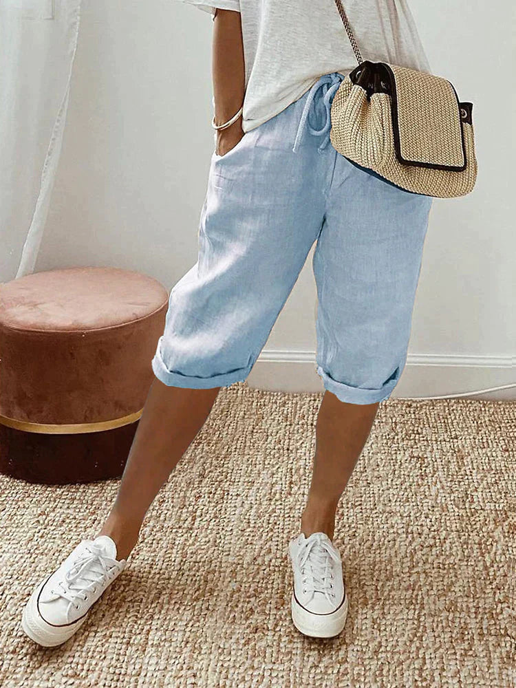 Jadey️ | COTTON-LINEN WOMEN'S SHORTS (1+1 FREE)
