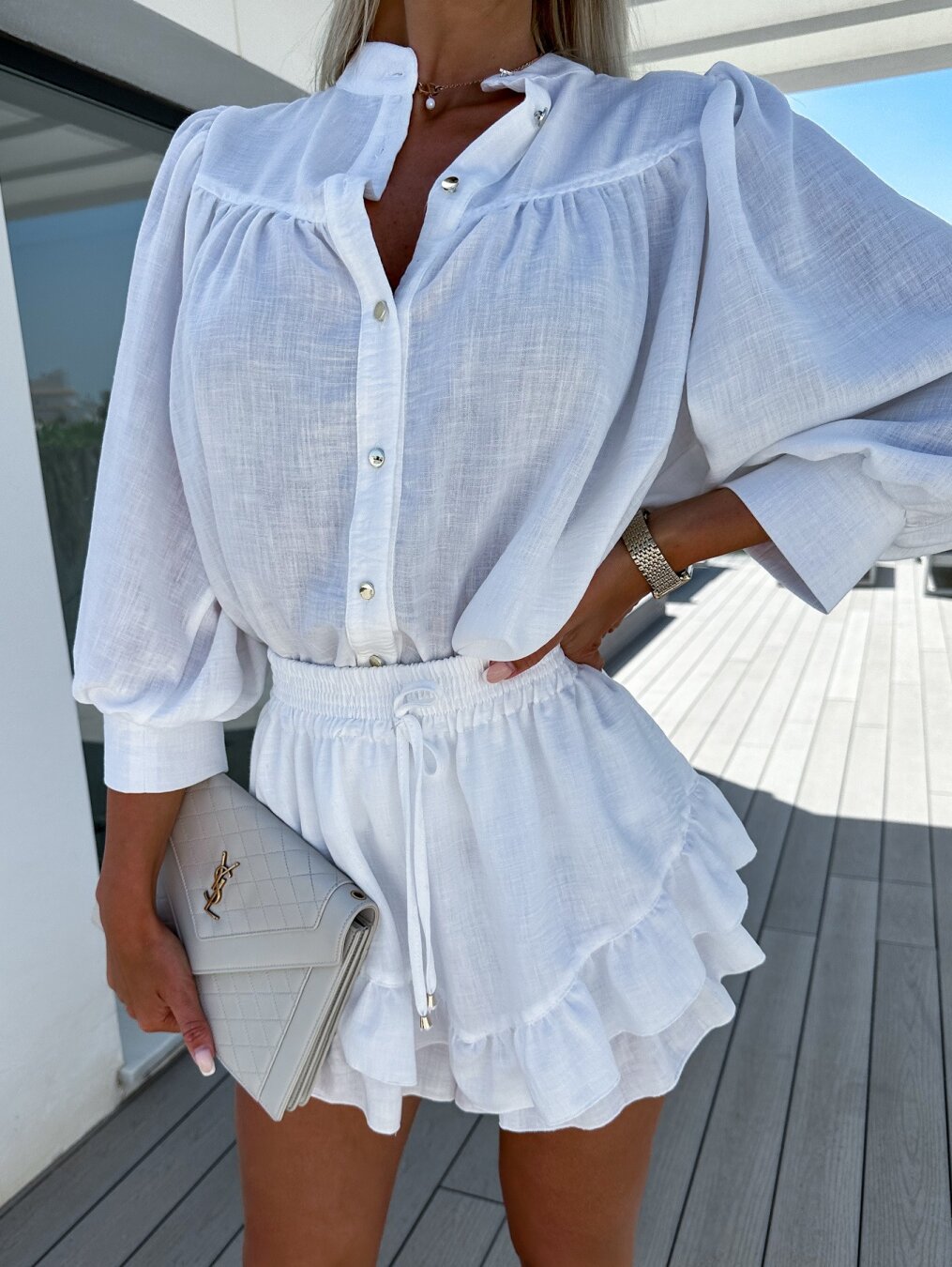 Valenzora | Zweiteiliges Baumwoll-Set für Damen | Bequemes und stilvolles Outfit