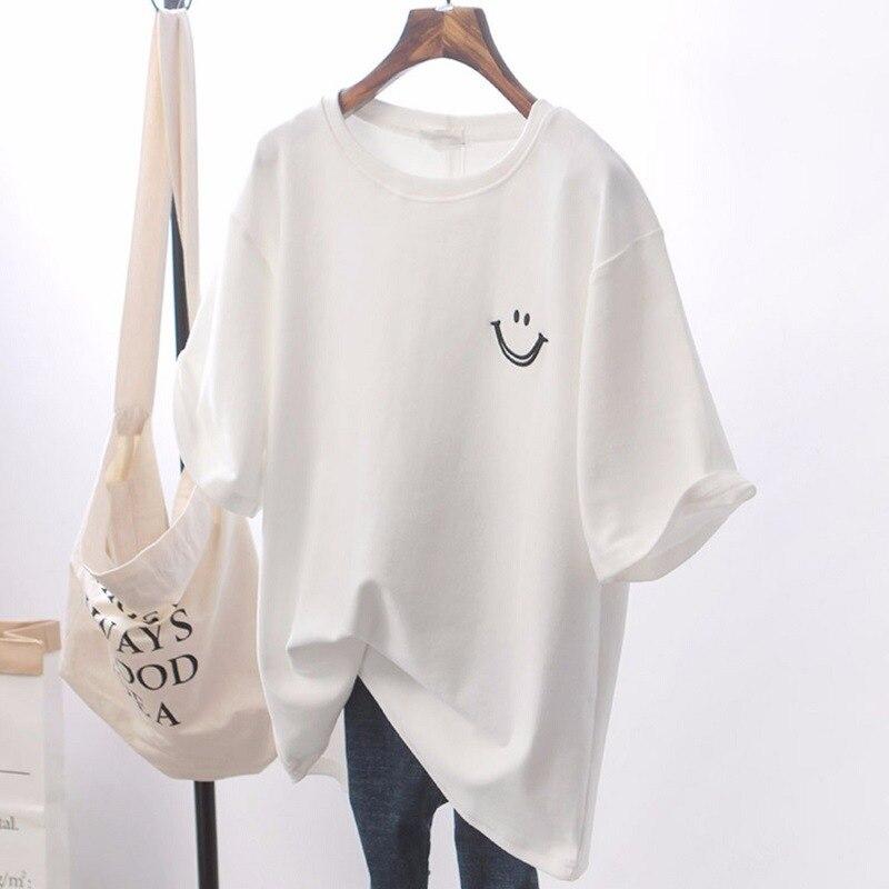 Valenzora | Damen-T-Shirt mit Smiley-Gesicht