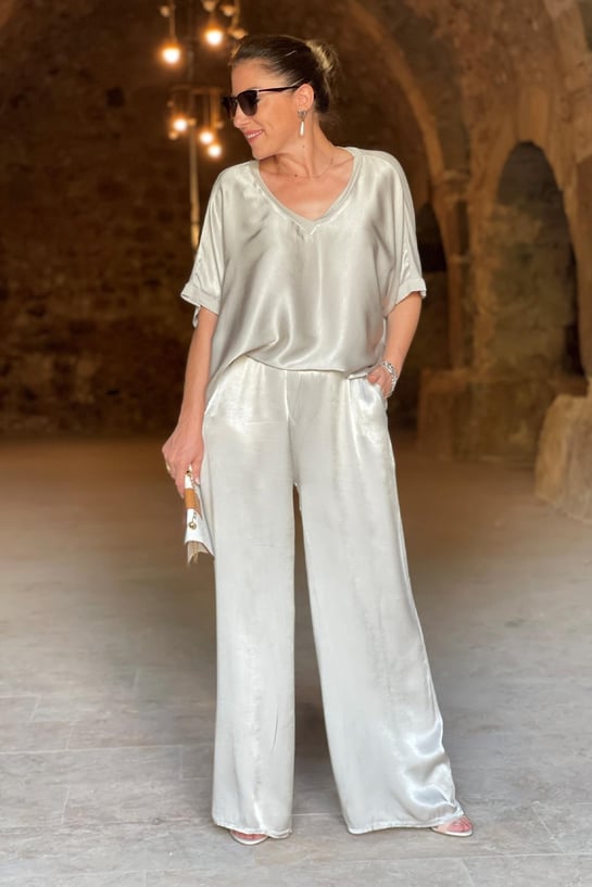 Valenzora | V-neck 2-piece set