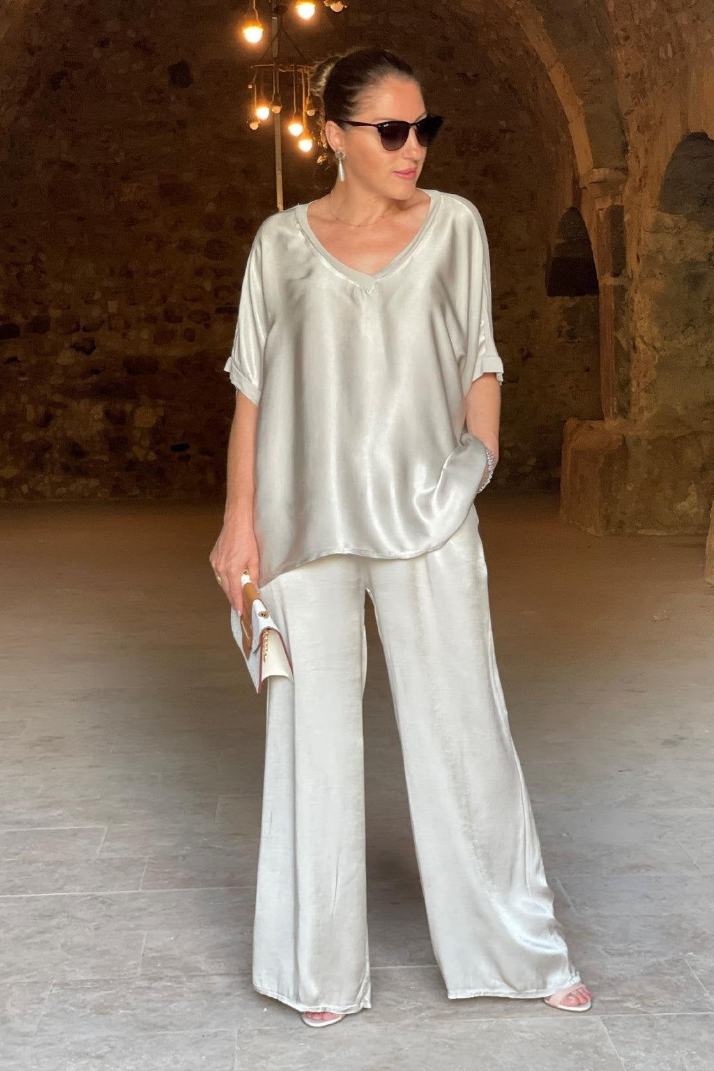 Valenzora | V-neck 2-piece set