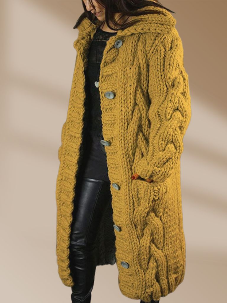 Valenzora - Long knitted vest