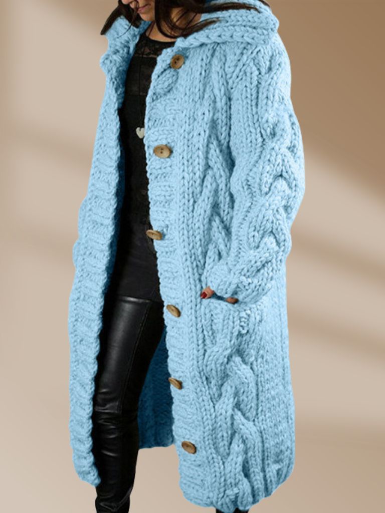 Valenzora - Long knitted vest