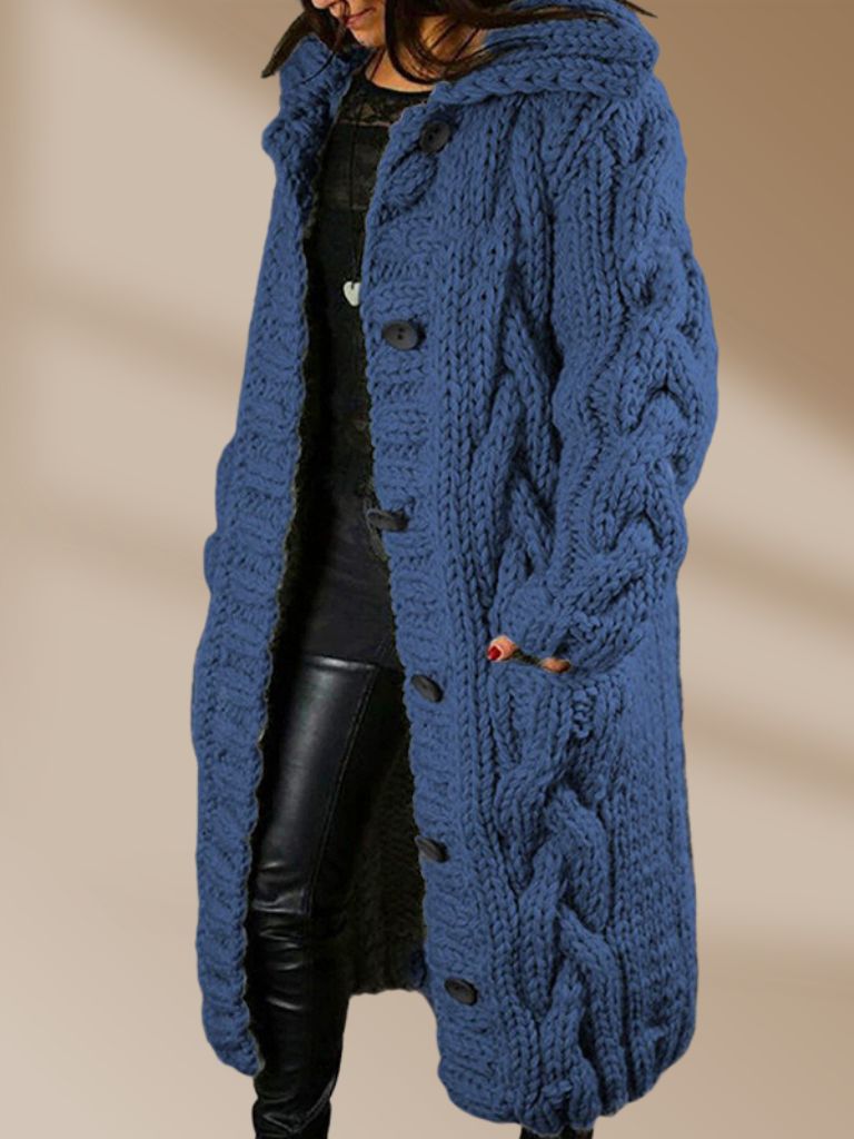 Valenzora - Long knitted vest