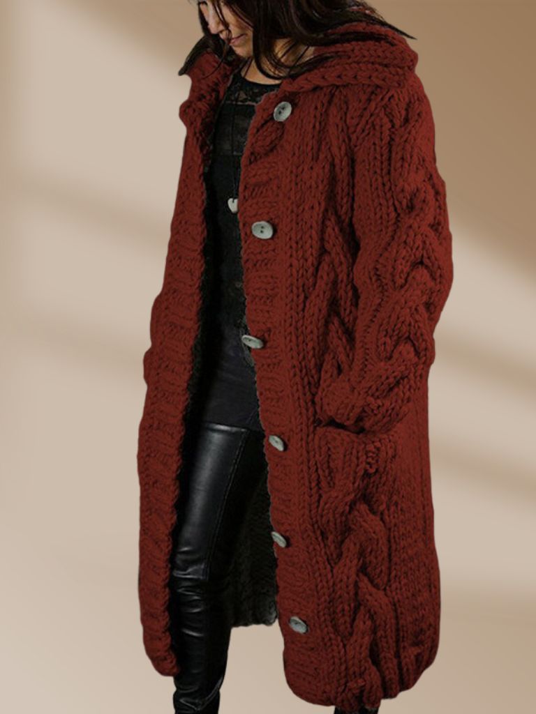 Valenzora - Long knitted vest
