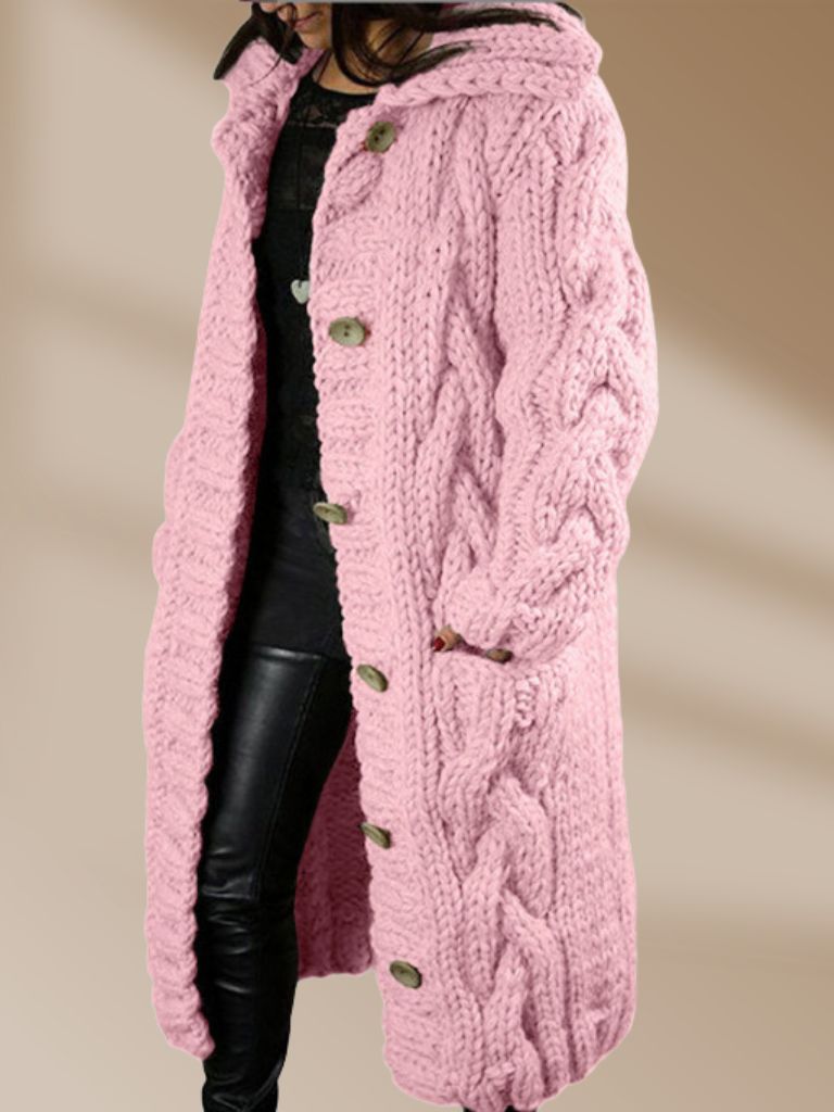 Valenzora - Long knitted vest