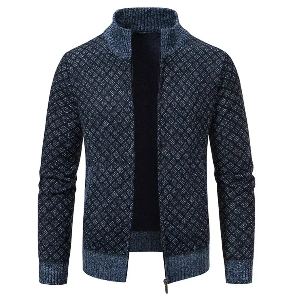 Gestrickter Jacquardpullover