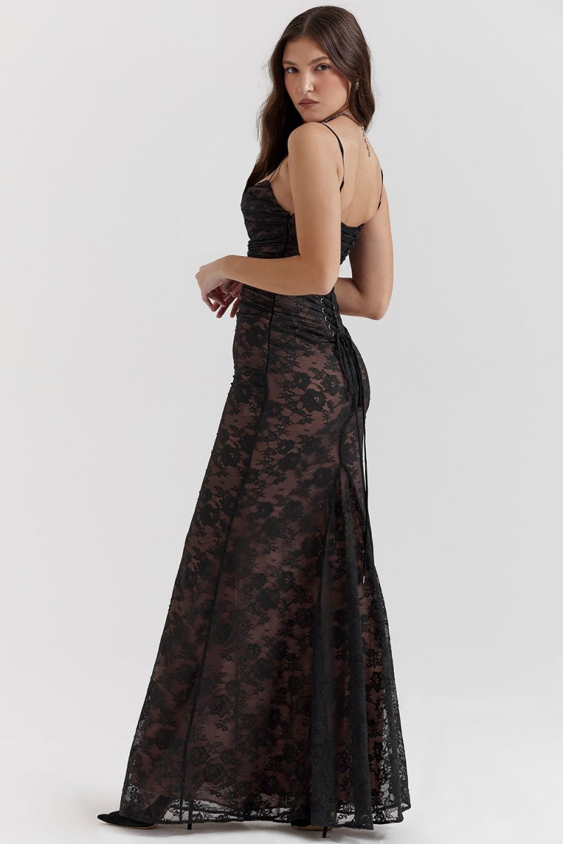 Korsettkleid mit Top-Sinneseindrücken