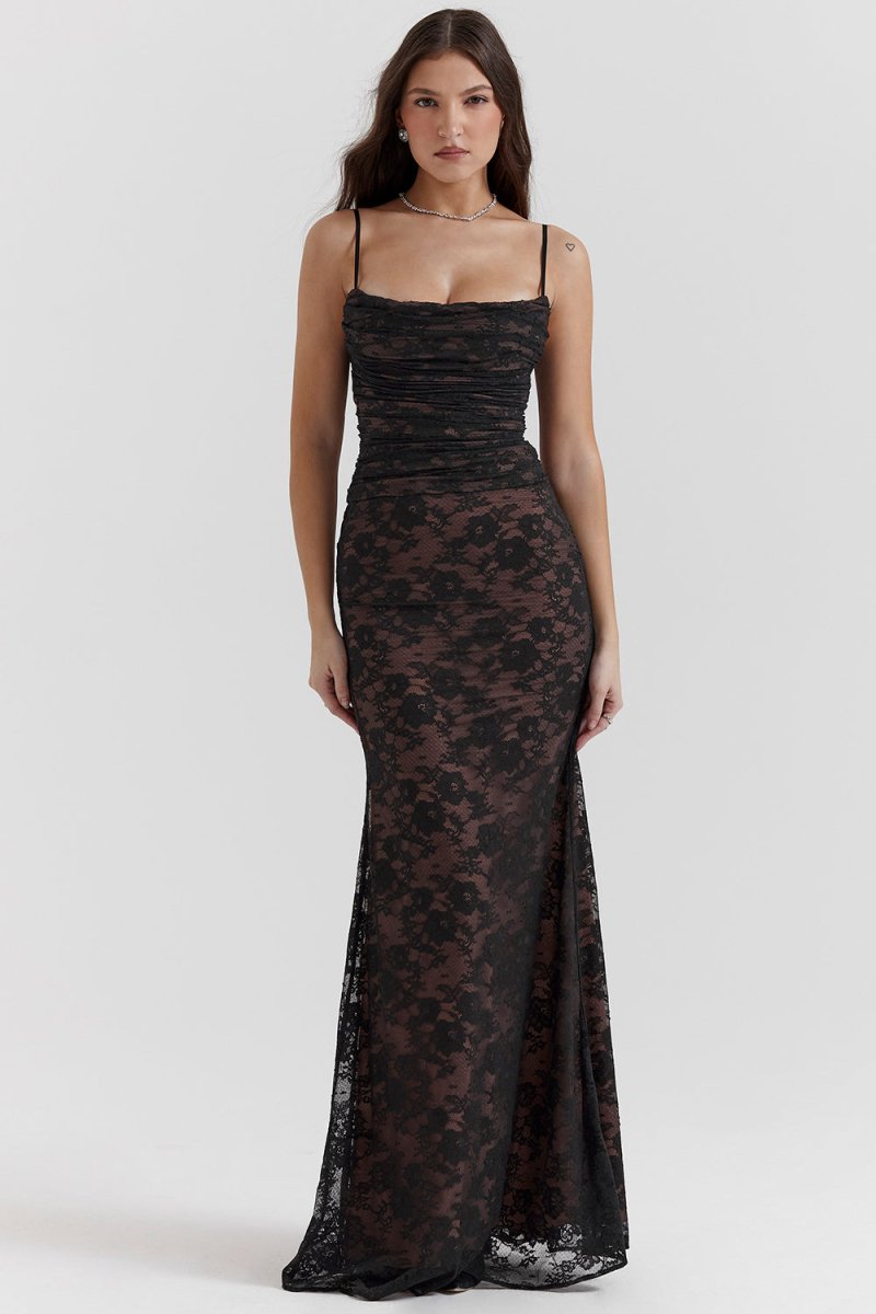 Valenzora | With Floral Lace and Shoulder-On Design for Women