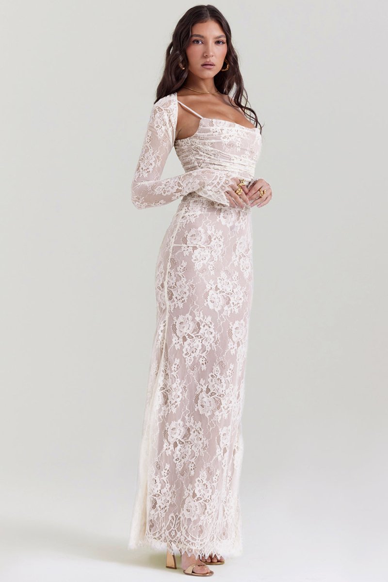 Valenzora - Elegantes Korsett-Bodycon-Kleid für Damen mit Schnürung in der Taille