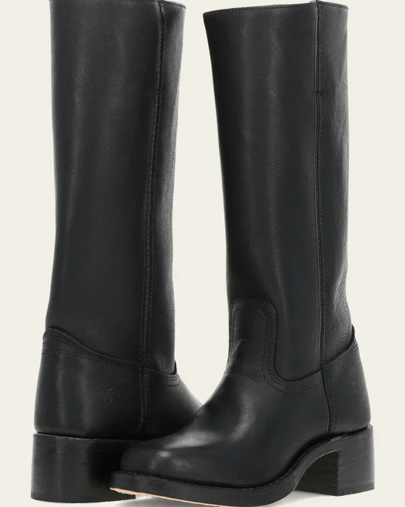 Valenzora | Women's Long Boots Black