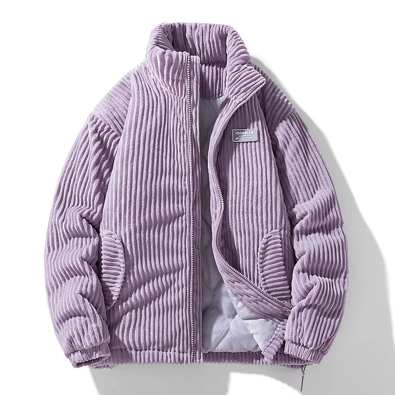 Valenzora | Gesteppte Samt-Cordjacke – Stil & Komfort für Damen
