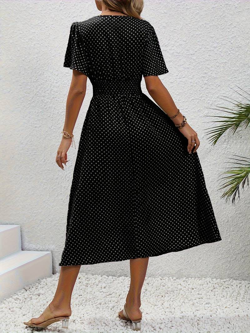Valenzora | Airy midi summer dress Chic