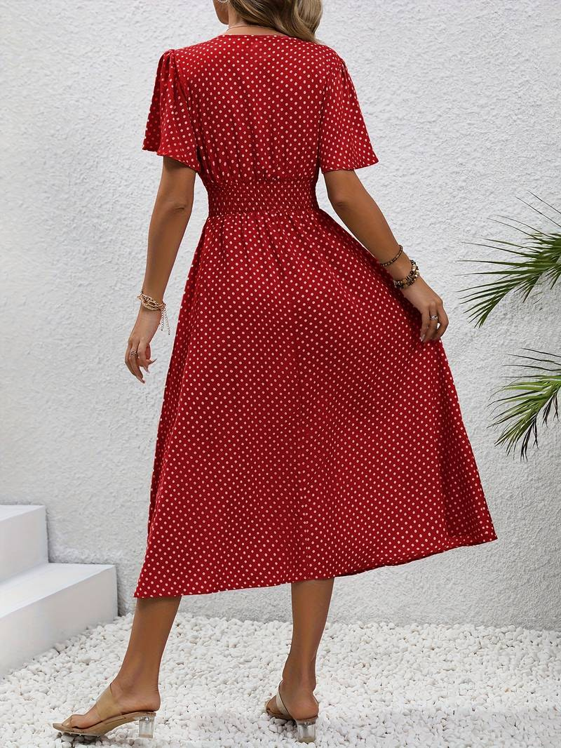 Valenzora | Airy midi summer dress Chic