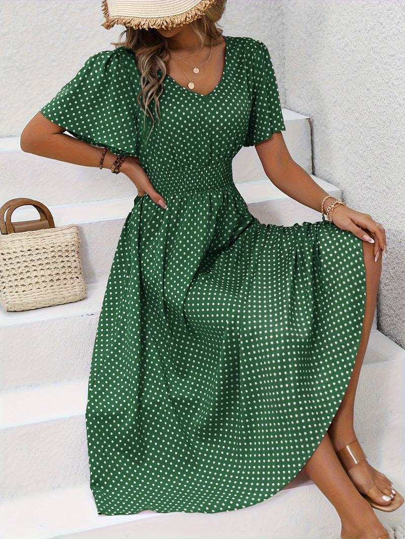 Valenzora | Airy midi summer dress Chic