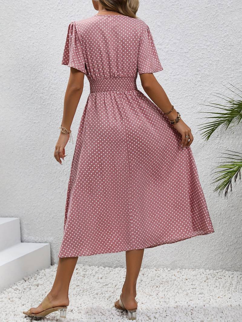 Valenzora | Airy midi summer dress Chic