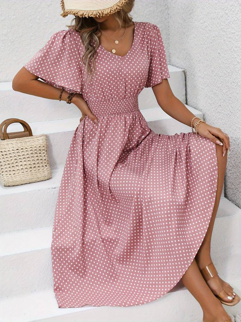 Valenzora | Airy midi summer dress Chic