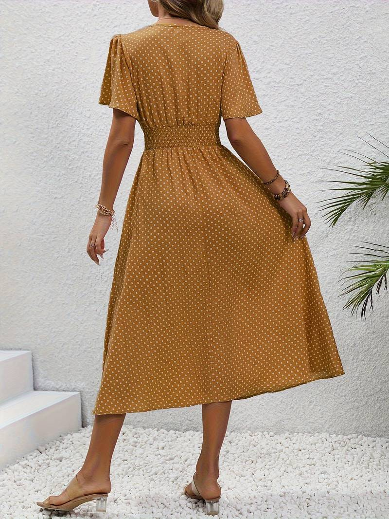 Valenzora | Airy midi summer dress Chic