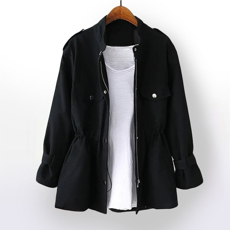 Valenzora | Lightweight Summer Jacket Women's Black