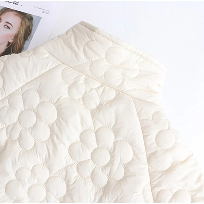 Warmly padded jacket, elegant