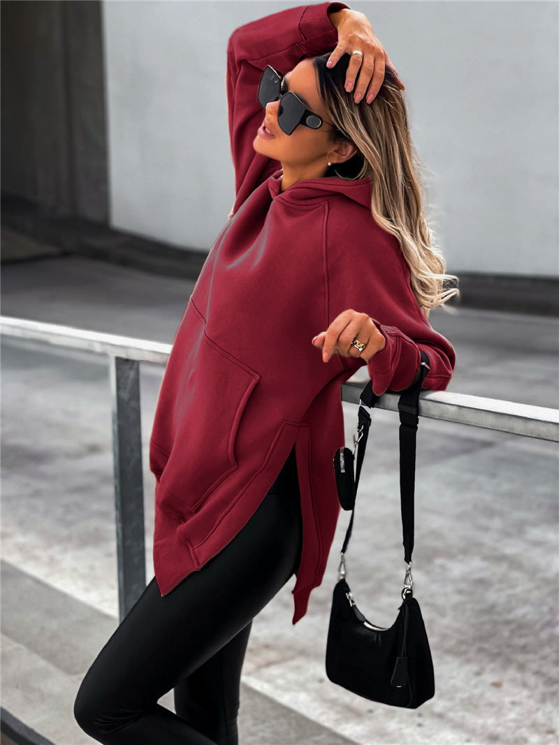 Stylish pullover hoodie