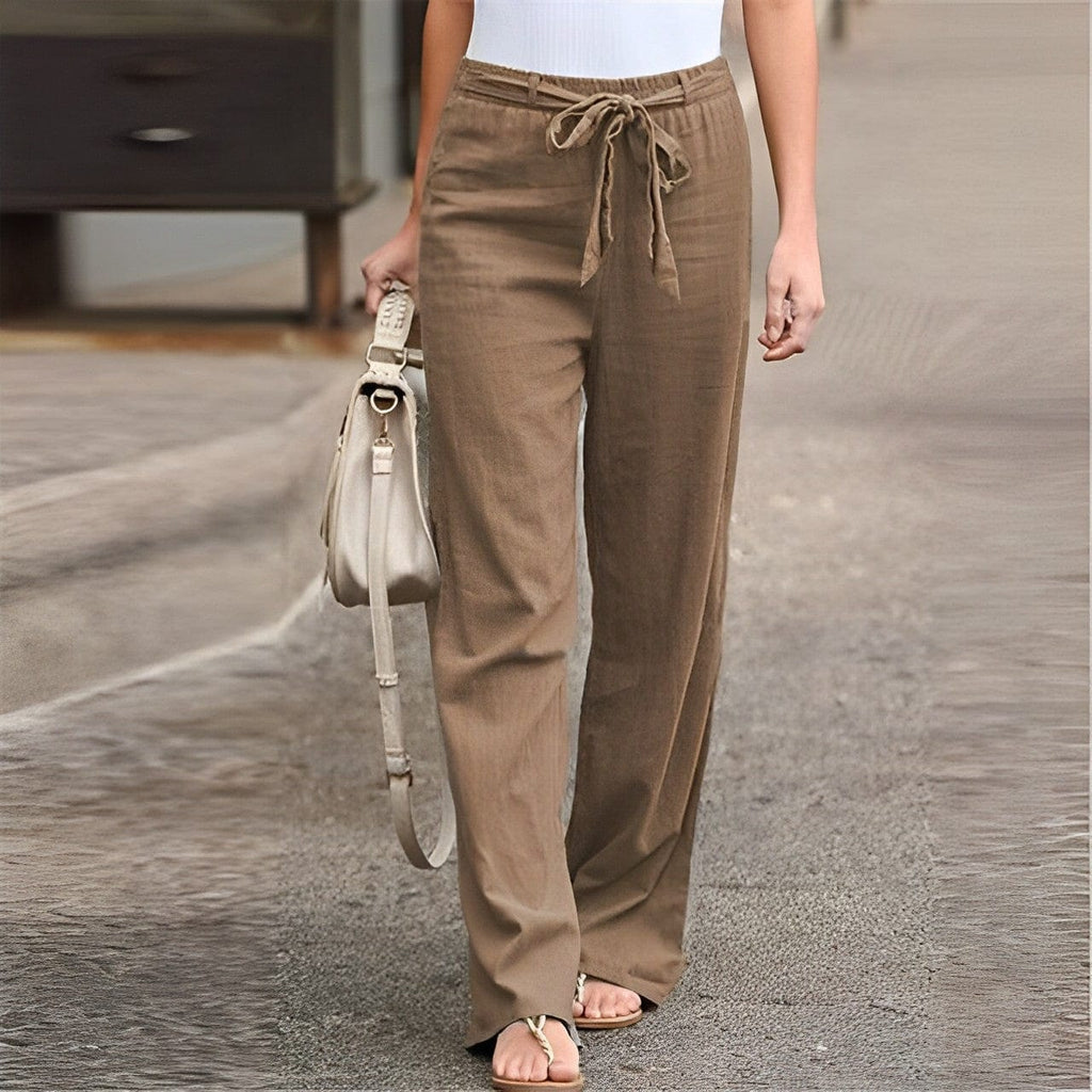Valenzora | Women's linen trousers