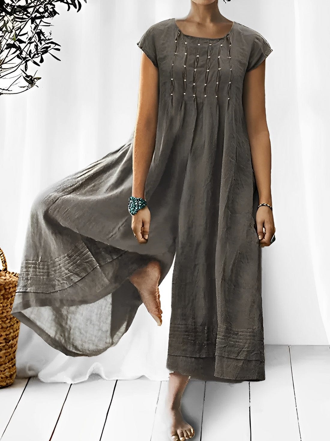 Modischer Boho-Jumpsuit