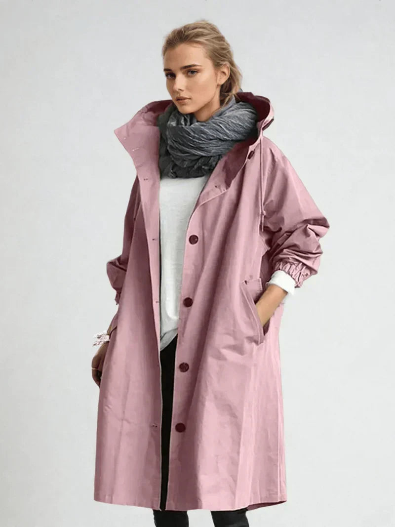 Valenzora | Elegant raincoat and water-repellent