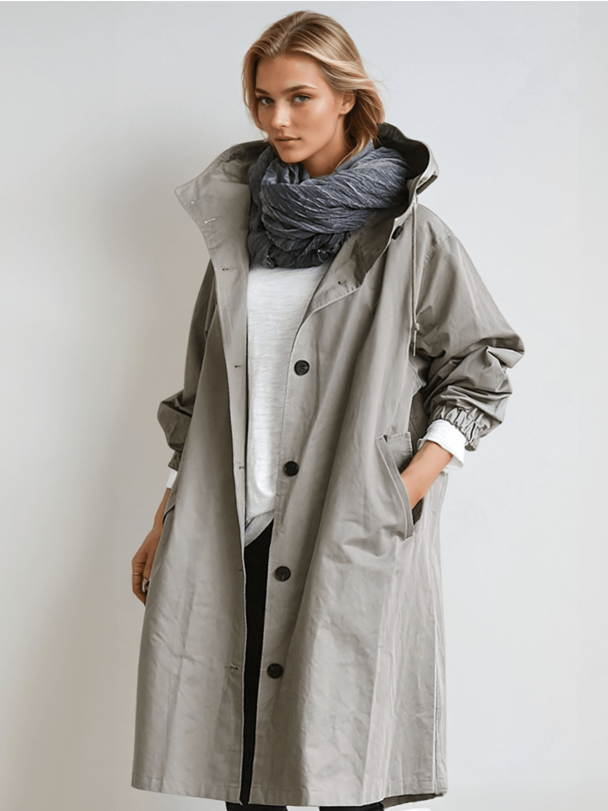Valenzora | Water-repellent trench coat