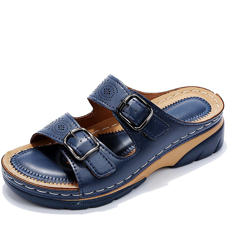 Valenzora | Orthopädische Ledersandalen Bequeme Sandalen für den Sommer