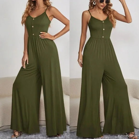 Valenzora | Bequemer Baumwoll-Jumpsuit für Damen | Lässig und atmungsaktiv